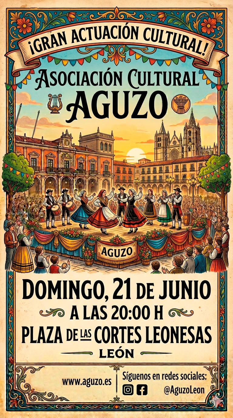 Cartel actuación san juan 2026